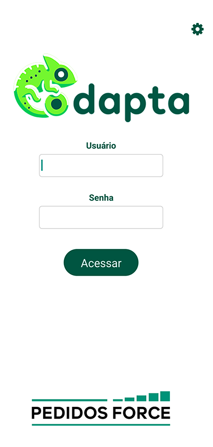 APP de força de venda